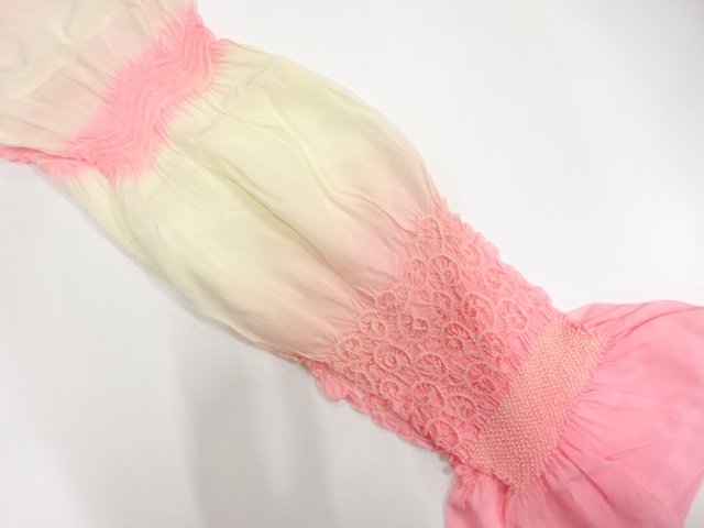JAPANESE KIMONO / OBIAGE / SHIBORI